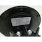Mid-West 4-1/2IN 1/4IN 0-10IN-H2O NPT PRESSURE GAUGE 130PC-23-FO - alternate 2